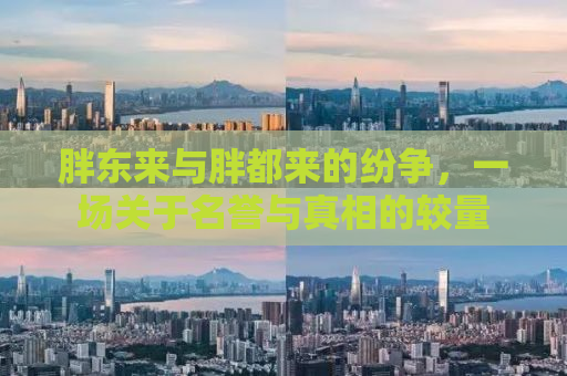 胖东来与胖都来的纷争，一场关于名誉与真相的较量