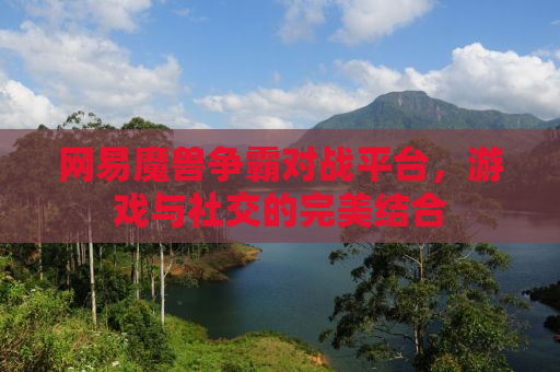 网易魔兽争霸对战平台，游戏与社交的完美结合