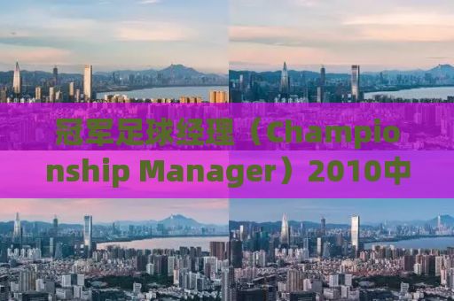 冠军足球经理（Championship Manager）2010中文版，打造你的足球王朝